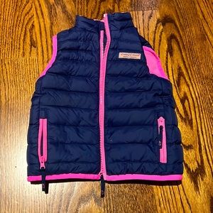 Gently worn size 2T Vineyard Vines puffer vest